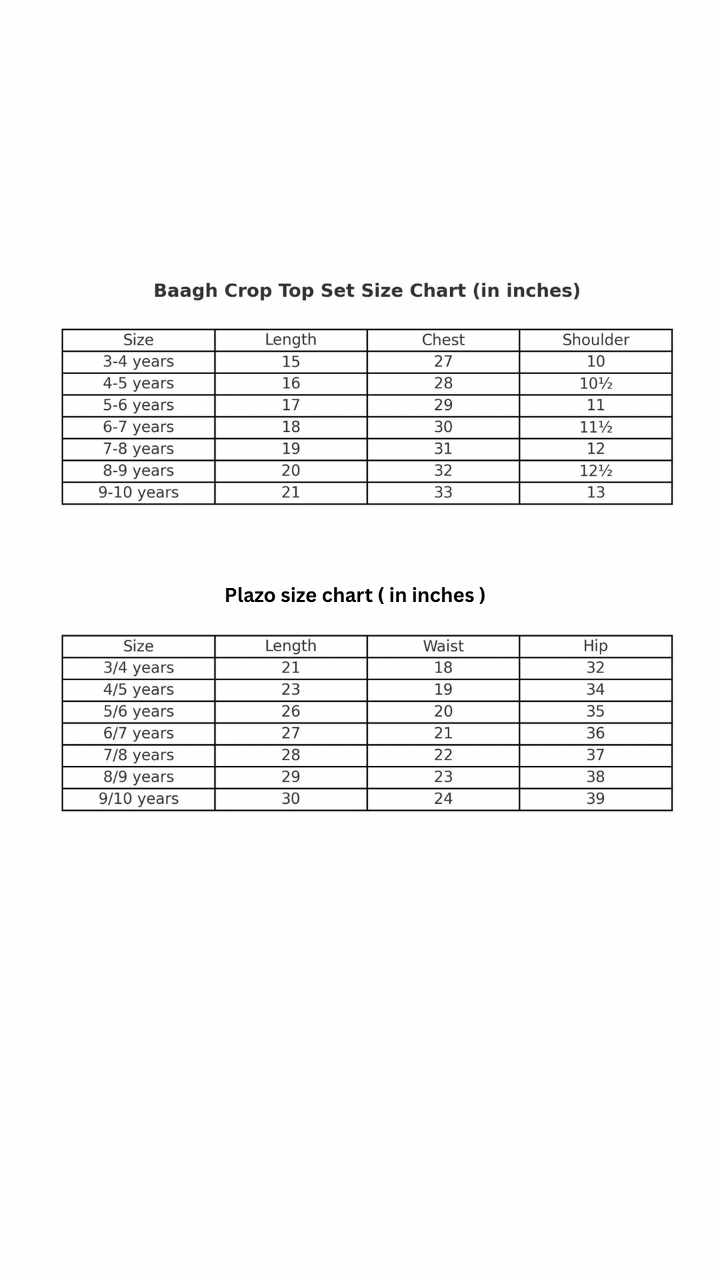 BAAGH CROP TOP FLARED PANTS SET