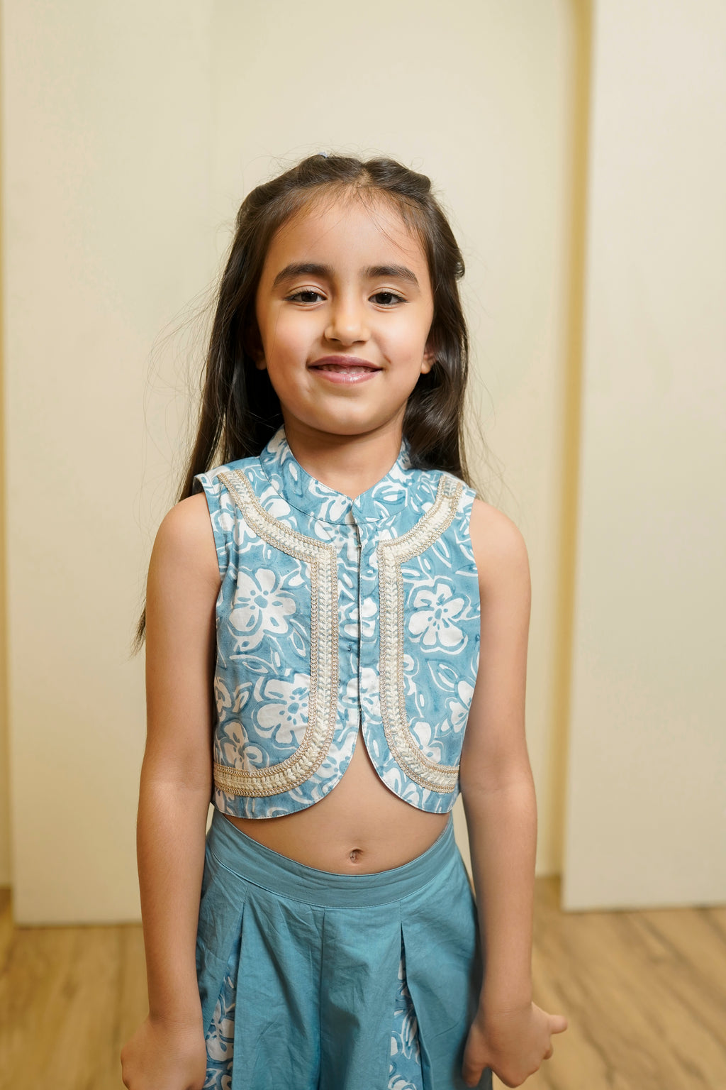 BAAGH CROP TOP FLARED PANTS SET