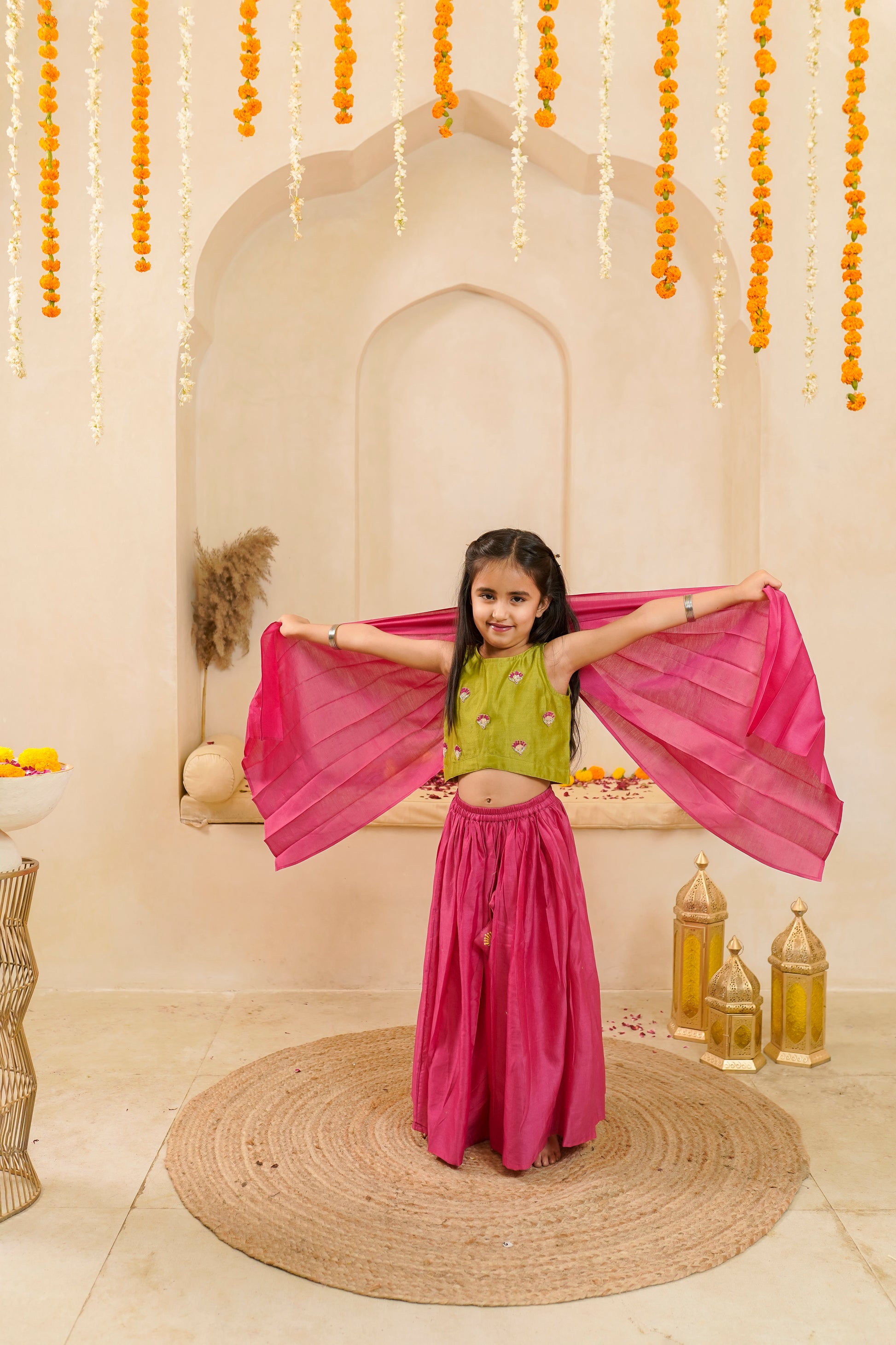 GULABO SKIRT TOP SET