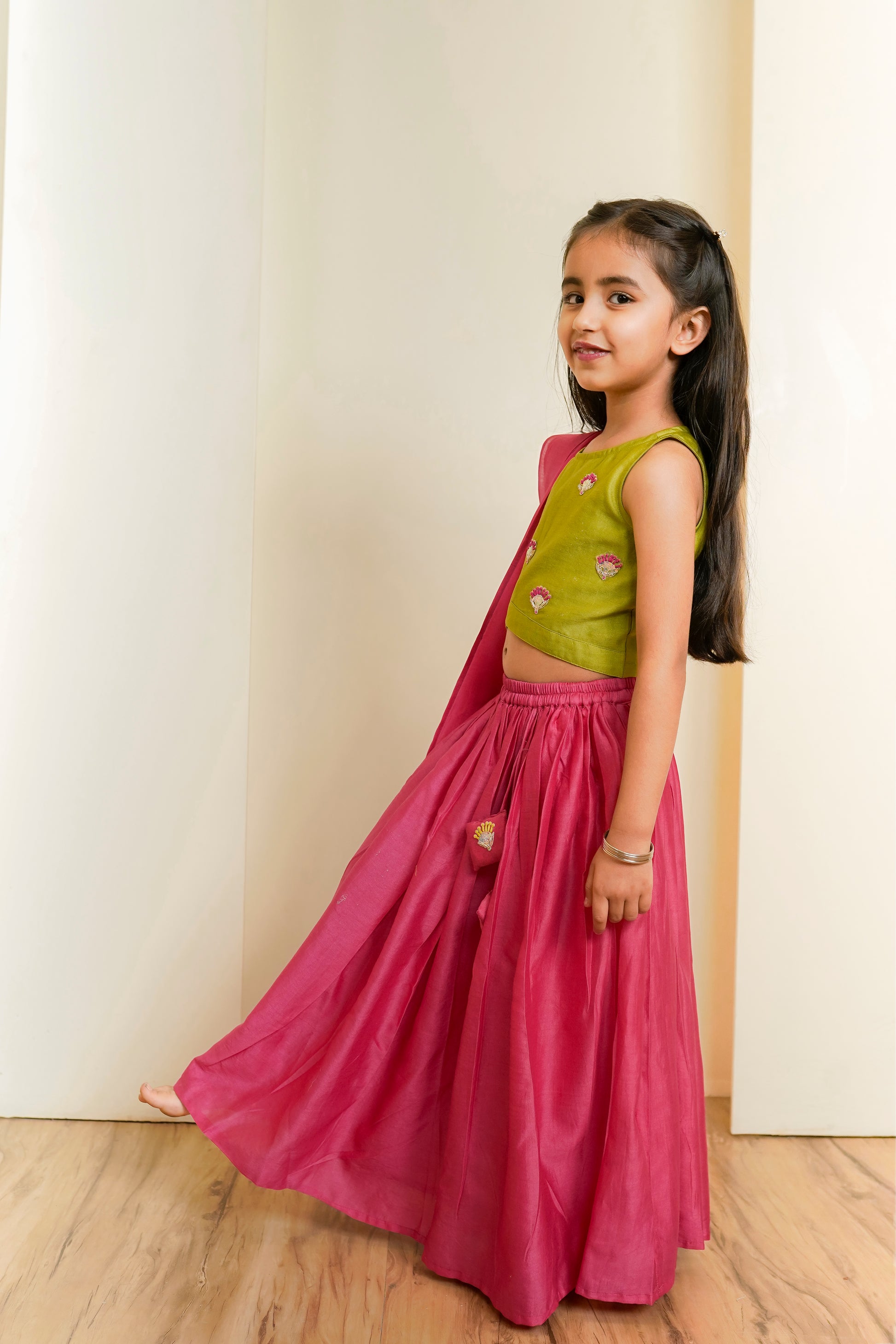 GULABO SKIRT TOP SET