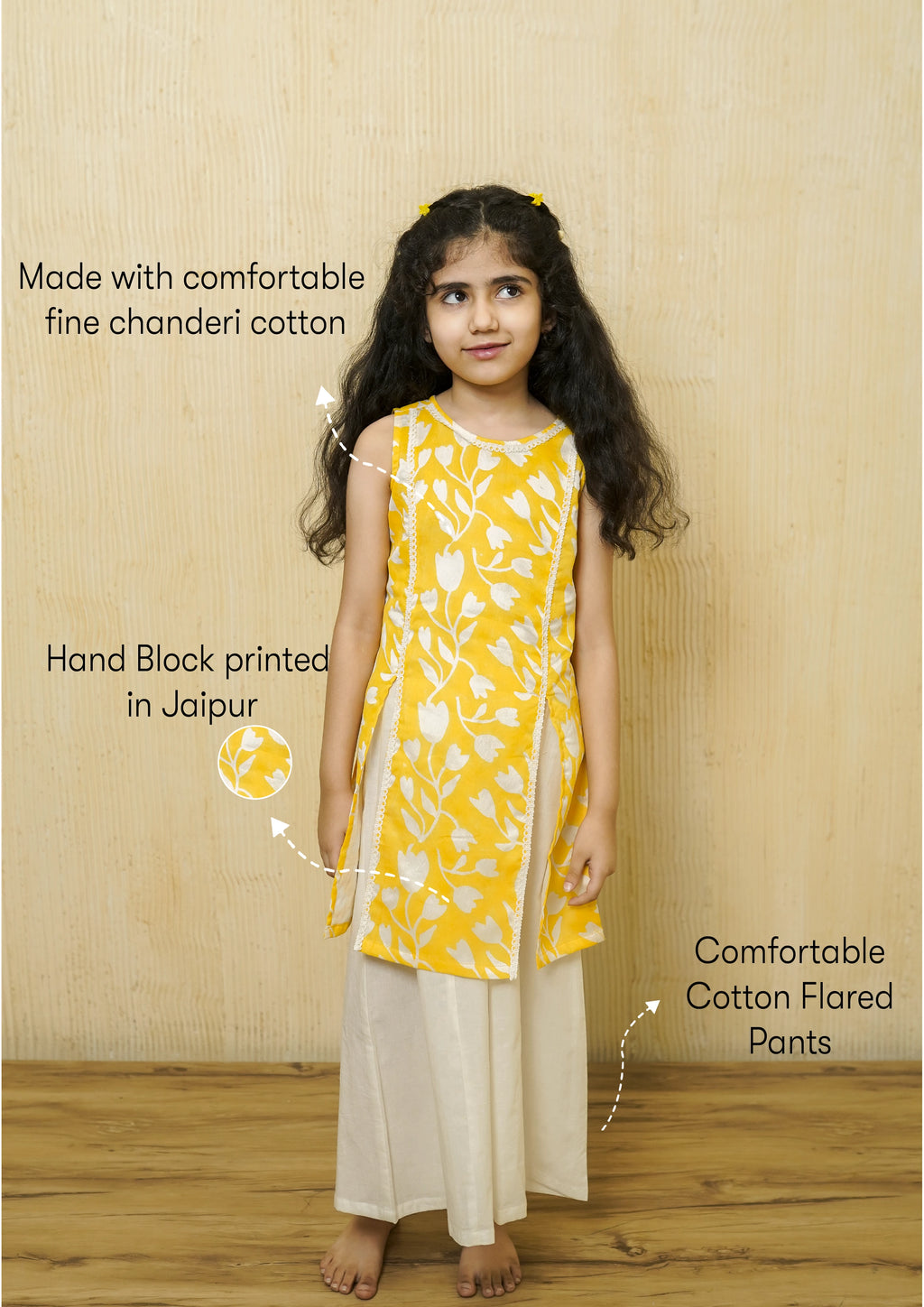 TULIP SLIT KURTA SET